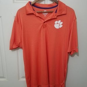 Colosseum Clemson Tigers Activewear Polo